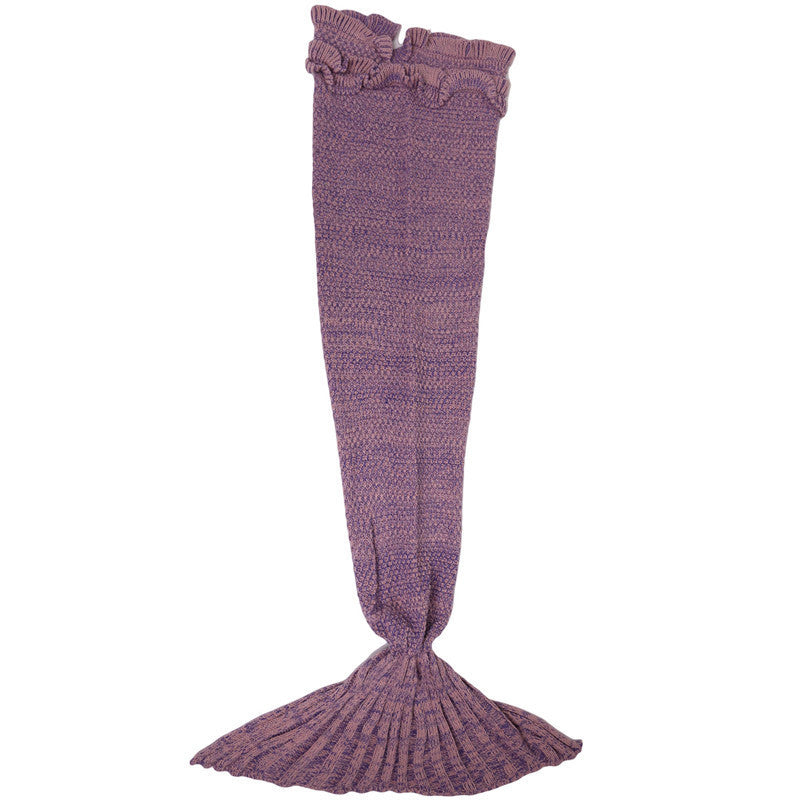 Kids Mermaid Tail Blanket