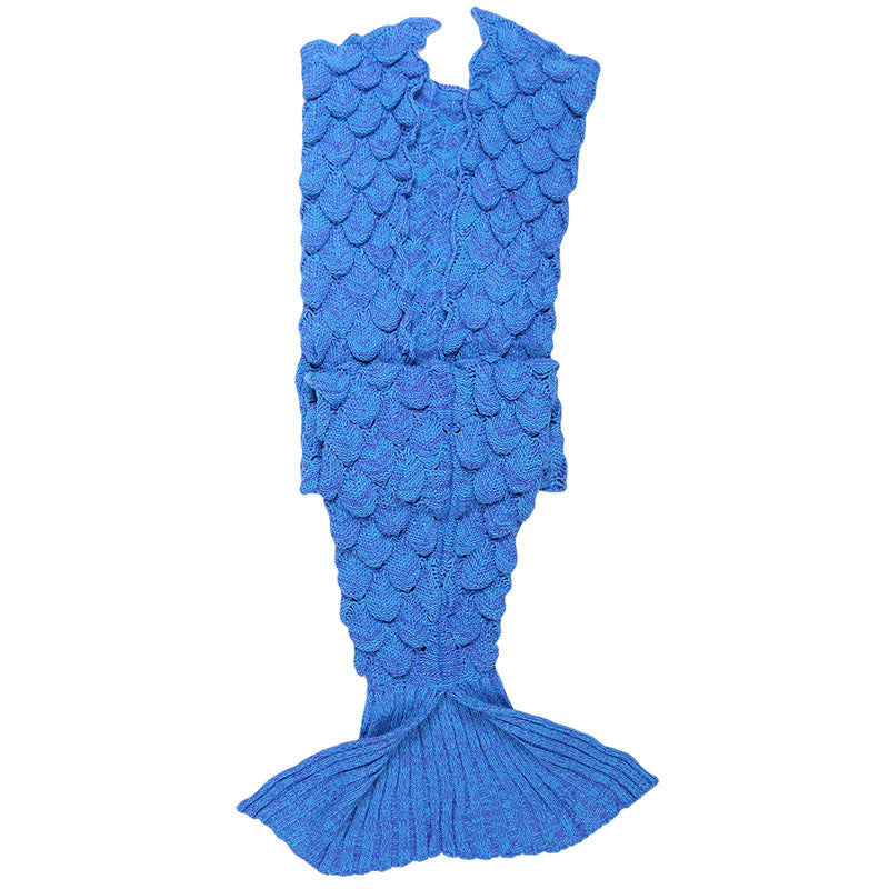 Scales Blue Mermaid Blanket