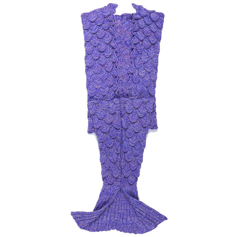 Scales Purple Mermaid Blanket